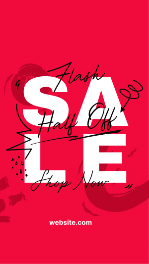 Doodly Generic Flash Sale Instagram Reel Image Preview