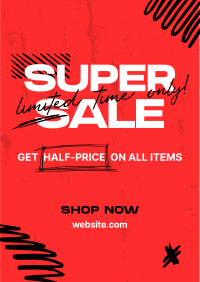 Street Style Super Sale Flyer Image Preview