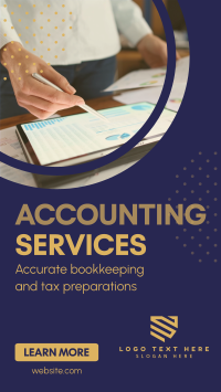Accounting and Finance Service Instagram reel Image Preview