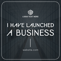 Minimalist Business Launch Instagram Post Image Preview