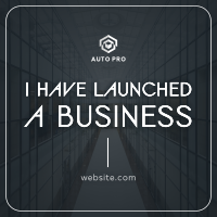 Minimalist Business Launch Instagram post Image Preview