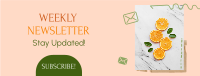 Fruity Weekly Newsletter Facebook Cover Image Preview