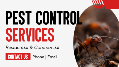 Pest Control Business Services Facebook event cover Image Preview