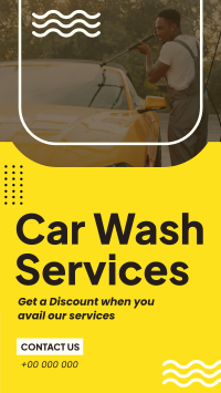 Sleek Car Wash Services Instagram story Image Preview