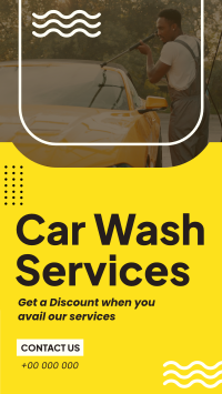 Sleek Car Wash Services Instagram Story Preview