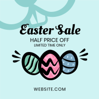 Easter Eggs Sale Instagram Post Design