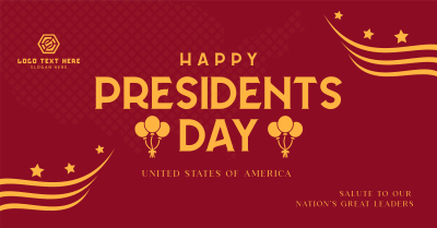 America Presidents Day Facebook ad Image Preview