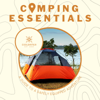 Camping Essentials Instagram Post Design
