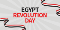 Egypt Revolution Day Twitter Post Image Preview