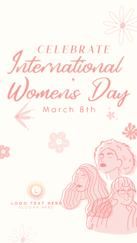 Celebrate Women's Day Instagram story Image Preview