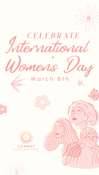 Celebrate Women's Day Instagram Story Design