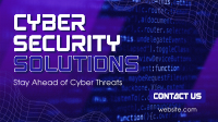 Cyber Security Futuristic Animation Design