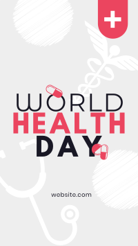 Pharmaceutical Health Day Instagram Story Design