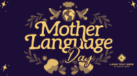 Rustic International Mother Language Day Animation Design
