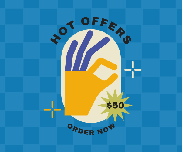 Handy Hot Offer Facebook Post Design Image Preview