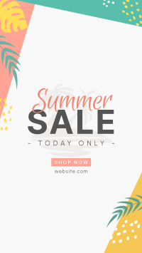 Playful Summer Sale  Instagram story Image Preview