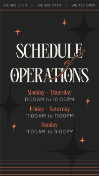 Quirky Operating Hours Facebook Story Image Preview