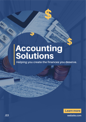 Accounting Solution Flyer Image Preview