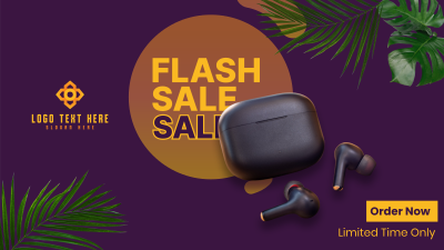 Organic Flash Sale Facebook event cover Image Preview