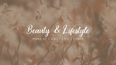 Floral Beauty YouTube Banner Image Preview