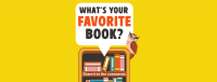 Q&A Favorite Book Facebook cover Image Preview