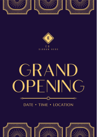 Vintage Grand Opening Flyer Image Preview