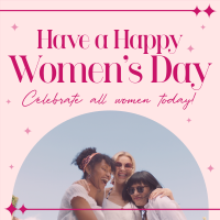 Happy Women's Day Instagram Post Design