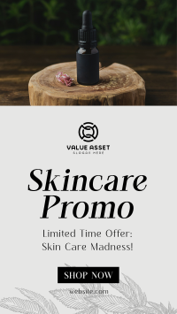 Skincare Promo CBD  Instagram Reel Image Preview