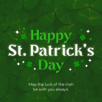 Sparkly St. Patrick's Instagram Post Design