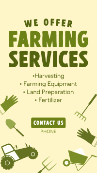 Trusted Farming Service Partner TikTok Video Image Preview