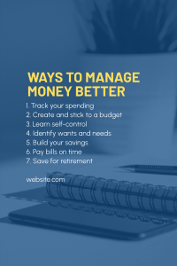 Ways to Manage Money Pinterest Pin Image Preview