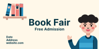 Kids Book Fair Twitter post Image Preview