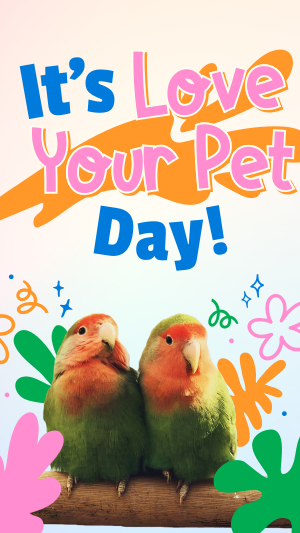 Avian Pet Day Facebook story Image Preview