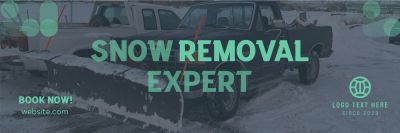 Snow Removal Expert Twitter header (cover) Image Preview