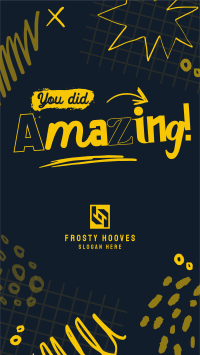 You did amazing! TikTok Video Image Preview