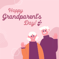 Happy Grandparents Day Instagram Post Design