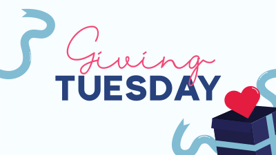 Giving Tuesday Donation Box Facebook event cover Image Preview