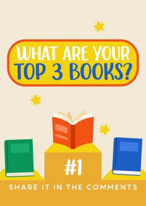 Your Top 3 Books Poster Image Preview