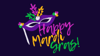 Colors of Mardi Gras Facebook event cover Image Preview