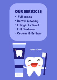 Dental Services Poster Image Preview
