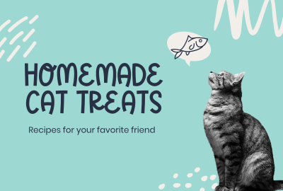 Cat Treats Recipe Pinterest board cover