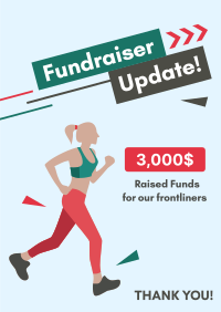Marathon Fundraiser Update Poster Image Preview