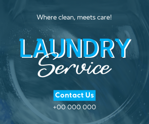 Clean Laundry Service Facebook post Image Preview