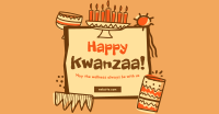 Kwanzaa Doodle Facebook ad Image Preview