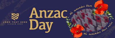 Rustic Anzac Day Twitter Header Image Preview