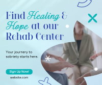Conservative Rehab Center Facebook Post Design