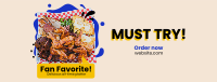Takeout Resto Facebook cover Image Preview