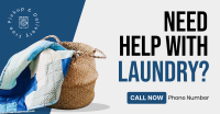 Laundry Delivery Facebook Ad Design