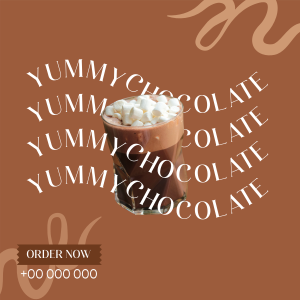 Say it with chocolate Instagram post Image Preview