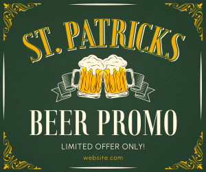 Paddy's Day Beer Promo Facebook post Image Preview